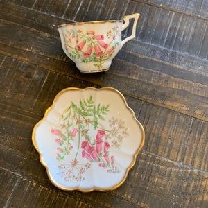 Tea Cup Salisbury Bone China Foxglove